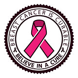 The symbol of breast cancer