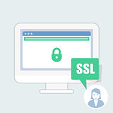 Ssl certificate notice - green address bar website