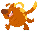 running dog animal character