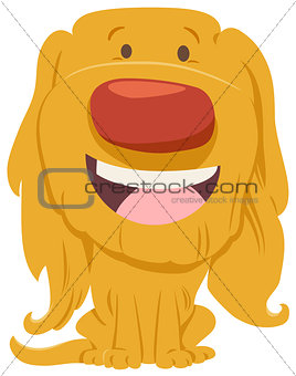 cute dog cartoon character