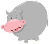 hippo cartoon animal character