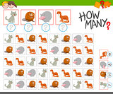 count the animals game