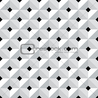 Seamless 3d geometric pattern.
