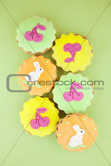 lovely easter cookies