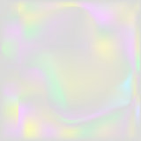 Holographic pearl background. Iridescent hologram backdrop.