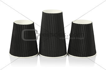 Disposable Black Paper Cups