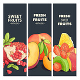 Bright fruit cards