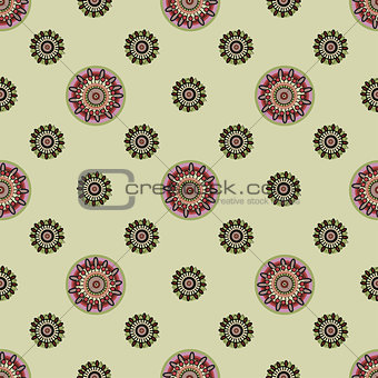 Abstract East seamless pattern background.