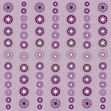 Bright colorful circles seamless background.