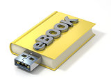 eBook with USB plug. 3D