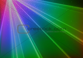 Colorful Disco Light Background