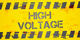 High Voltage Warning