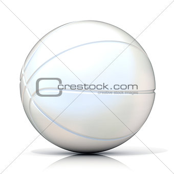 White basketball ball