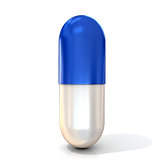 Blue pill capsule