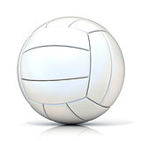 White volleyball ball