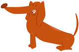 dachshund dog cartoon character