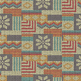 Knitting wool pattern, seamless fabric texture