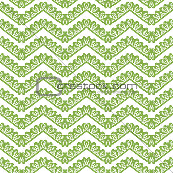 Greenery chevron seamless pattern background