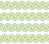 Greenery lace seamless pattern background vector