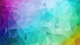 Abstract triangle geometric colorful background