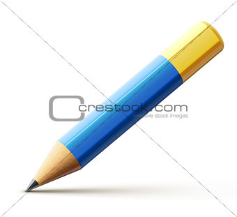 Sharpened detailed pencil 