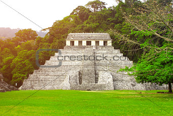 Temple of the Inscriptions, Palenque, Chiapas, Mexico