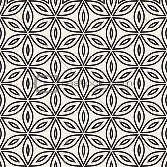 Vector Seamless Geometric Pattern. Abstract Geometric Background Design.
