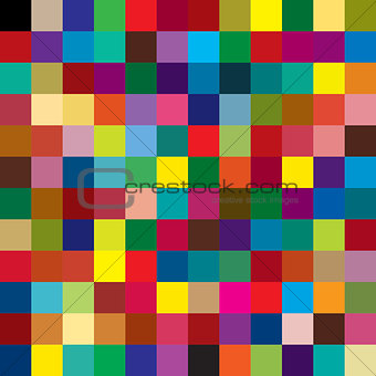 Background of colored squares