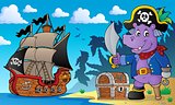 Pirate hippo theme 2