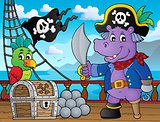 Pirate hippo theme 3