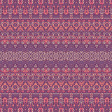 Abstract hand drawn vintage ethnic pattern