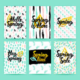 Spring Nature Trendy Posters