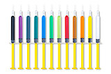 Colorful Syringes Set