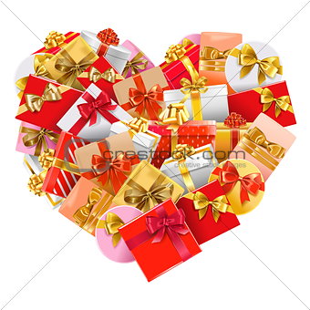 Vector Gifts Heart