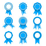 Blue Award Medals