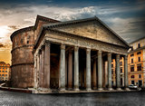 Ancient roman Pantheon