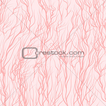 Trees on Pink  Background