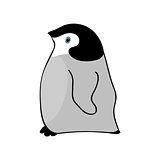 Penguin Cute animal funny cartoon.