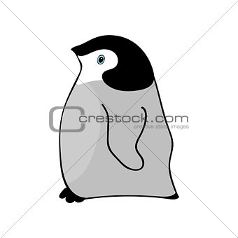 Penguin Cute animal funny cartoon.