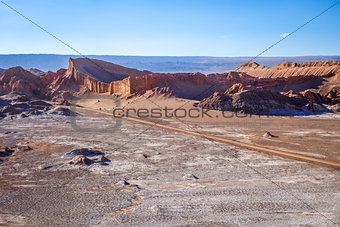 Valle de la Luna in San Pedro de Atacama, Chile