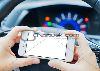 driving car and phone