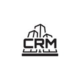 Corporate CRM System Icon. Flat Design.