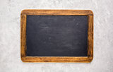 Small empty chalkboard