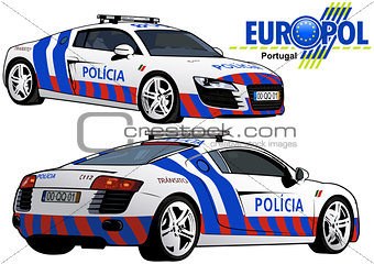 Portugal Police Car