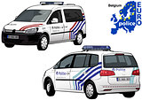 Belgium Police Car