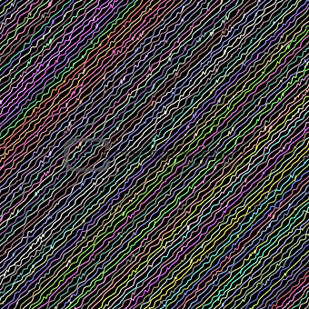 Abstract Colorful Line Background