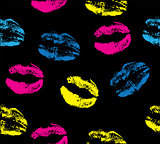 Lipstick Seamless Background