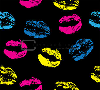 Lipstick Seamless Background