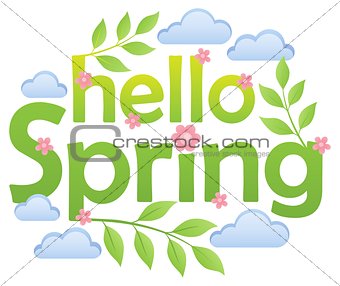 Hello spring theme image 4