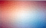 Abstract rainbow colorful lowploly of many triangles background for use in design